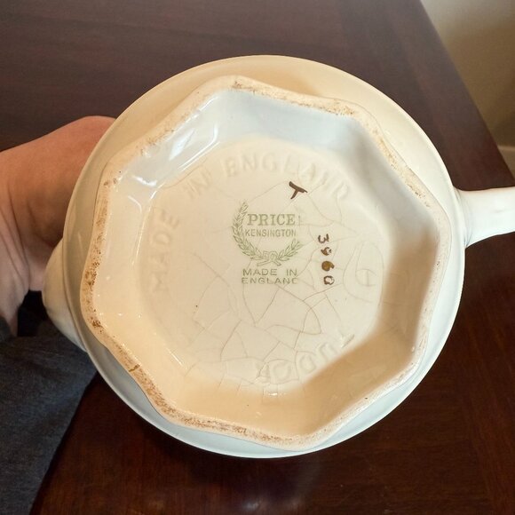 Price Kensington English Tudor Teapot - Blue Village Scene - Picture 5 of 5